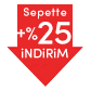 Sepette Ekstra Yüzde 25 İNDİRİM