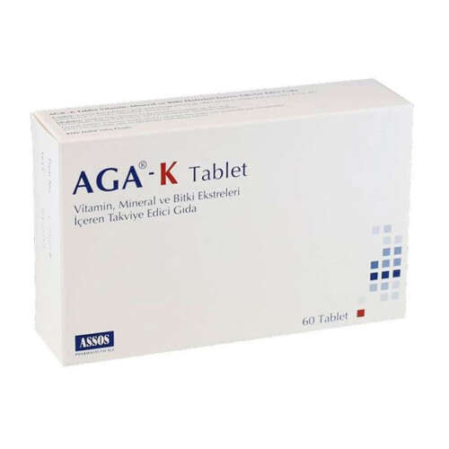 AGA-K Takviye Edici Gıda 60 Tablet - 1