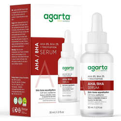 Agarta AHA BHA Canlandırıcı Yüz Peeling Bakım Serum 30 ml