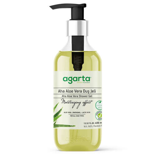 Agarta Doğal AHA Aloe Vera Duş Jeli 400 ml - 1