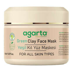 Agarta Doğal Yeşil Kil Yüz Maskesi 150 ml - 1