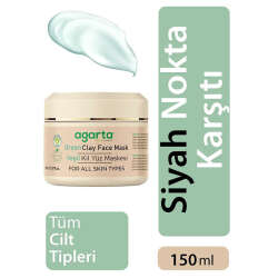 Agarta Doğal Yeşil Kil Yüz Maskesi 150 ml - 4