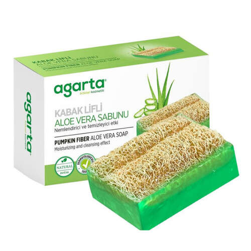 Agarta Kabak Lifli Aloe Vera Sabunu 125 gr - 1