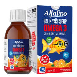 Alfalino Omega 3 Balık Yağı Şurup 150 ml - 1