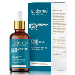 Alldermo Hyaluronik Asit Günlük Nemlendirme Desteği Serum 30 ml - 1