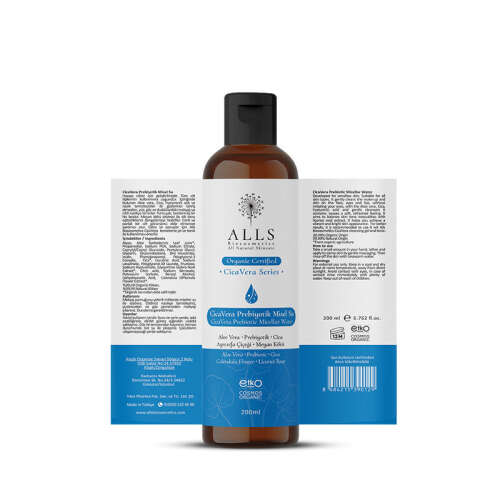 Alls Biocosmetics CicaVera Prebiyotik Misel Su 200 ml - 2