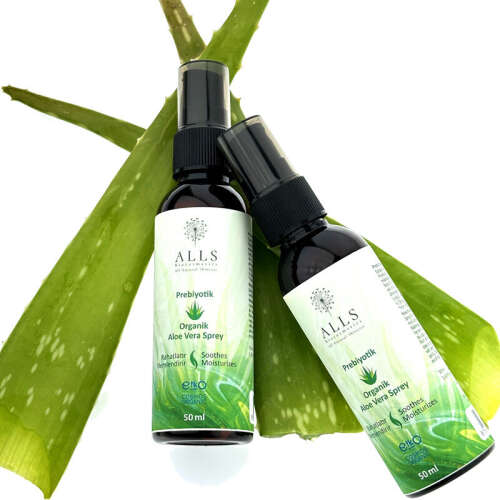 Alls Biocosmetics Organik Prebiyotik Aloe Vera Sprey 50 ml - 8