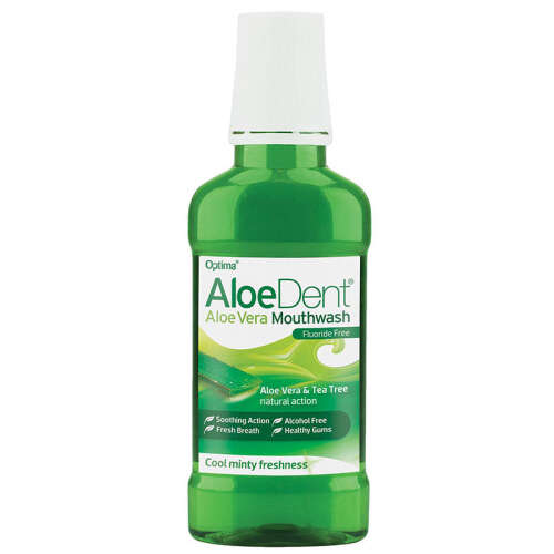 AloeDent Gotu Kola ve Aloeveralı Ferahlatıcı Ağız Bakım Suyu 250 ml - 1