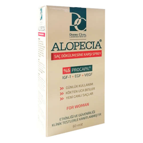 Alopecia Saç Dökülmesine Karşı Sprey Kadın 60 ml - 1