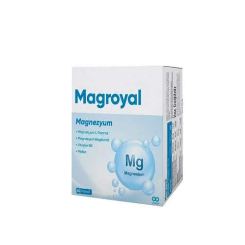 Armin Magroyal Magnezyum Takviye Edici Gıda 60 Kapsül - 1