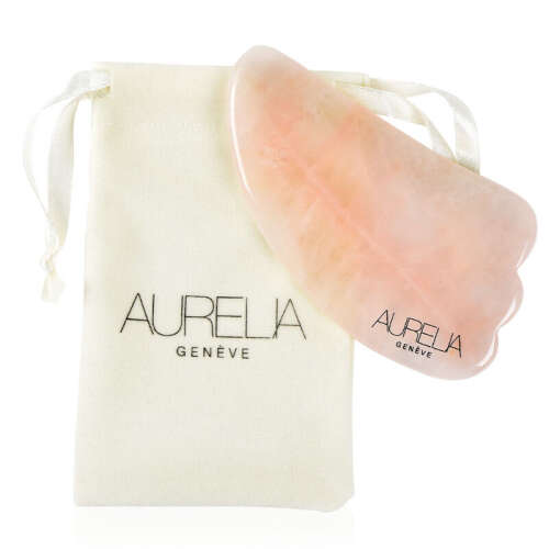 Aurelia Geneve Rose Quartz Wing Gua Sha - 1