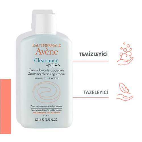 Avene Cleanance Hydra Cleansing Cream 200ml - 2