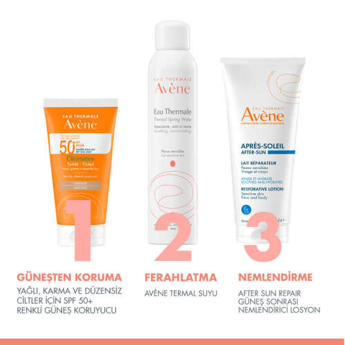 Avene Cleanance SPF50+ Renkli Güneş Kremi 50 ml - 6