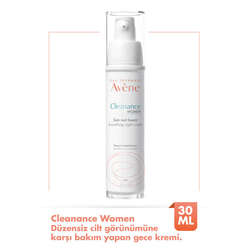 Avene Cleanance Woman Düzensiz Ciltler İçin Gece Bakım Kremi 30 ml