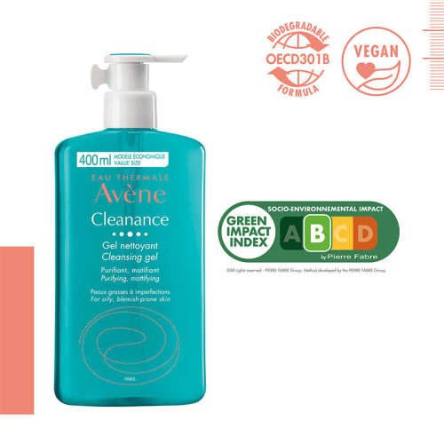 Avene Cleanance Yüz ve Vücut Temizleme Jeli 400 ml - 5