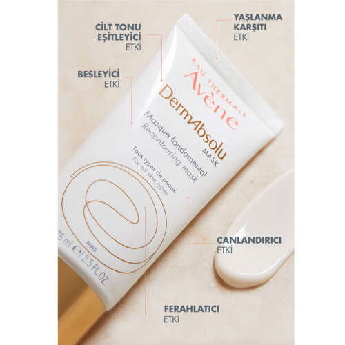 Avene DermAbsolu Canlandırıcı Maske 75 ml - 3