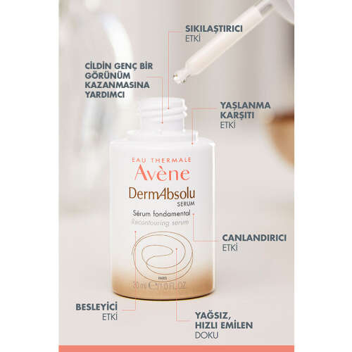 Avene DermAbsolu Sıkılaştırıcı ve Yapılandırıcı Serum 30ml - 4