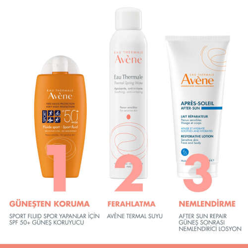 Avene Fluid Sport Güneş Koruyucu Krem SPF 50 100 ml - 6