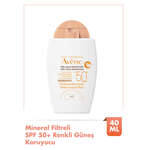 Avene Fluide Mineral Güneş Koruyucu Renkli Krem Spf50 40 ml - Thumbnail