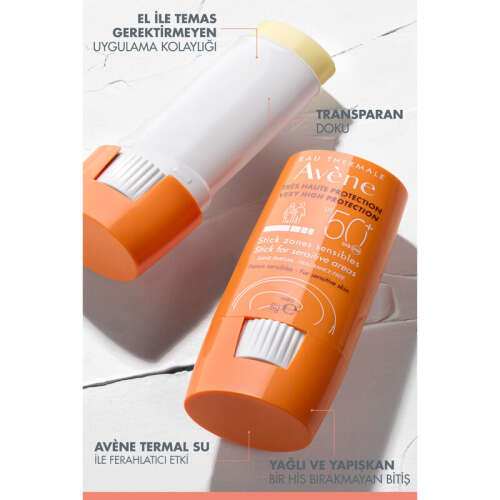 Avene Hassas Bölgeler İçin Güneş Koruyucu Stick Spf50 8 gr - 3