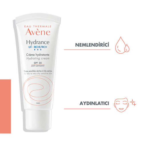 Avene Hydrance Rich Nemlendirici Krem 40 ml​ - 3