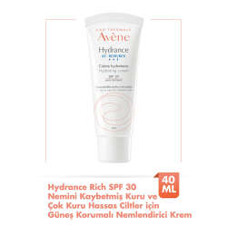 Avene Hydrance UV-Rich Nemlendirici Krem SPF 30 40 ml - 1