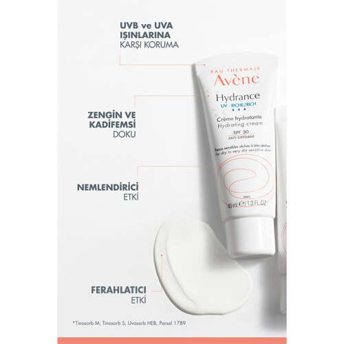 Avene Hydrance UV-Rich Nemlendirici Krem SPF 30 40 ml - 4