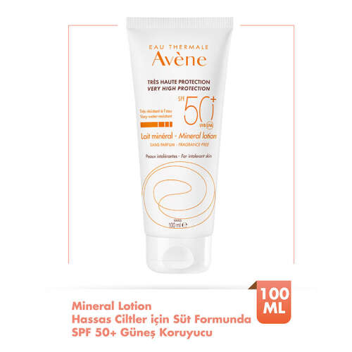 Avene Lait Spf 50 Mineral Lotion (Mineral Güneş Losyonu) 100ml - 2