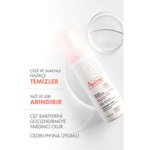 Avene Mousse Nettoyante Cilt Temizleme Köpüğü 2x150ml SET - 5