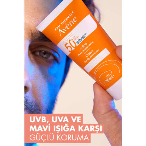 Avene Solaire SPF 50+ Kuru Ciltler İçin Güneş Kremi 50 ml - 5