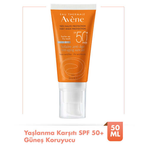 Avene Solaire SPF 50 Yaşlanma Karşıtı Güneş Kremi 50 ml - 1