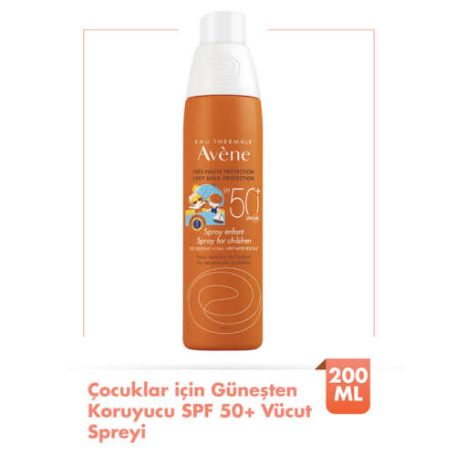 Avene Spf 50+ Children Çocuk Güneş Spreyi 200ml - 1