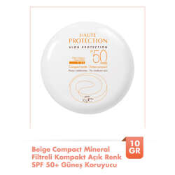 Avene SPF 50 Renkli Güneş Koruyucu Compact Krem Fondöten 10 gr - 1