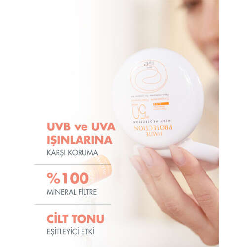 Avene SPF 50 Renkli Güneş Koruyucu Compact Krem Fondöten 10 gr - 7