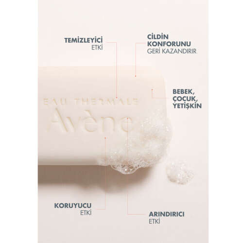 Avene XeraCalm A.D Yüz ve Vücut Temizleyici Sabun 100 gr - 3