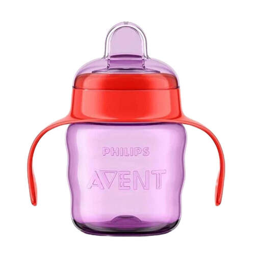 Avent Alıştırma Bardağı 6+ Ay 200ml - Pembe - 1