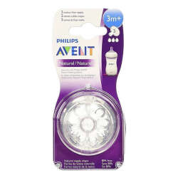 Avent Natural Biberon Emziği 3+ Ay 2'li 3 Numara - 2