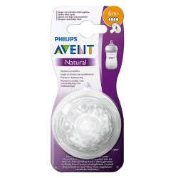 Avent Natural Biberon Emziği 6+ Ay 2′li 4 Numara - 2