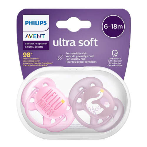 Avent Ultra Soft Emzik 6-18 Ay - Pembe - 2