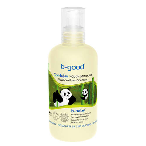 b-good b-baby Yenidoğan Köpük Şampuanı 250 ml - 1