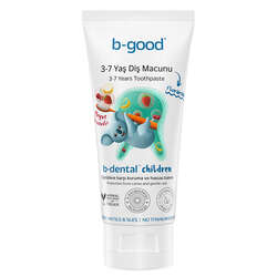 b-good b-dental 3-7 Yaş Çocuk Diş Macunu Florürsüz Meyve Karnavalı 50 ml