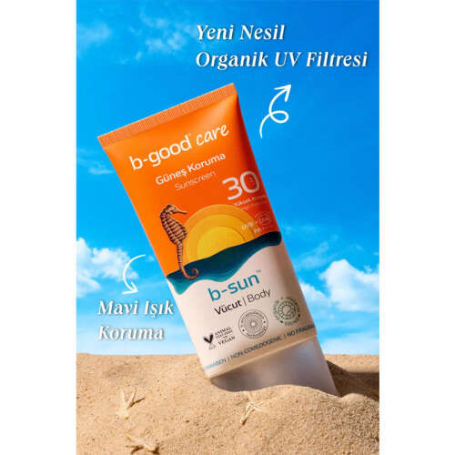 b-good b-sun SPF 30 Vücut Güneş Koruma 150 ml - 6