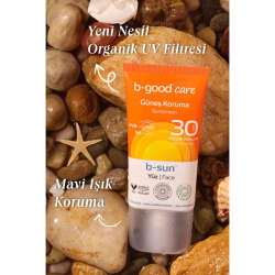 b-good b-sun SPF 30 Yüz Güneş Koruma 50 ml - 6