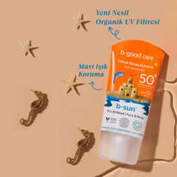 b-good b-sun SPF 50+ Çocuk Yüz ve Vücut Güneş Koruma 150 ml - 6