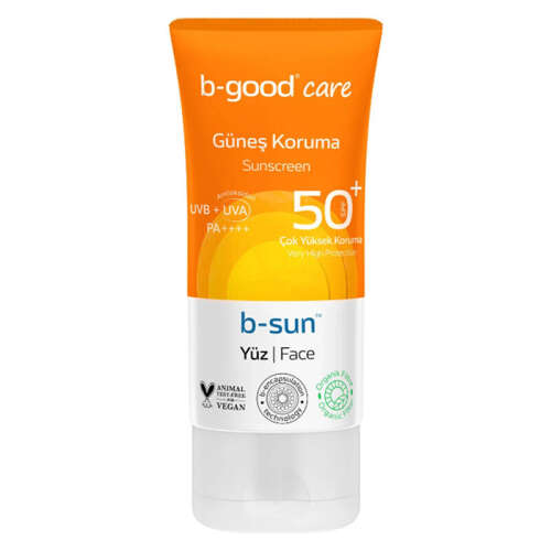 b-good b-sun SPF 50+ Yüz Güneş Koruma 50 ml - 1