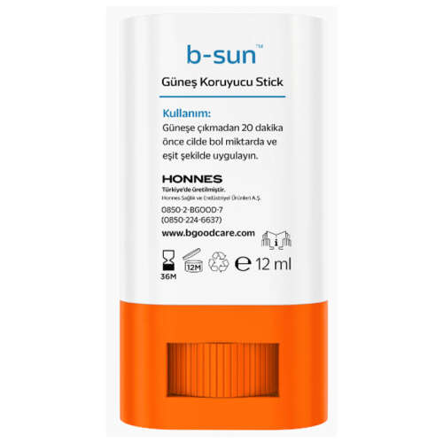 b-good b-sun Spf50+ Güneş Koruyucu Stick 12 ml - 2