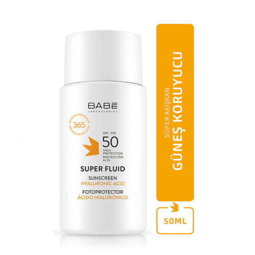 Babe Sun SPF 50 Super Fluid Güneş Koruyucu 50 ml - 2