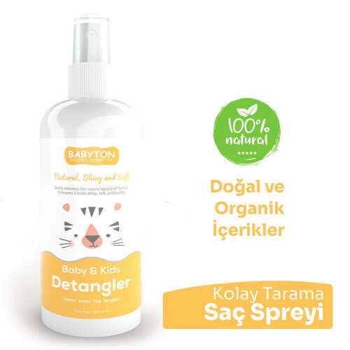 Babyton Bebek ve Çocuklar için Kolay Tarama Spreyi 200 ml - 2