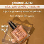 Bade Natural Lets Glow Nemlendirici Işıltılı Yağ Rose 50 ml - 1