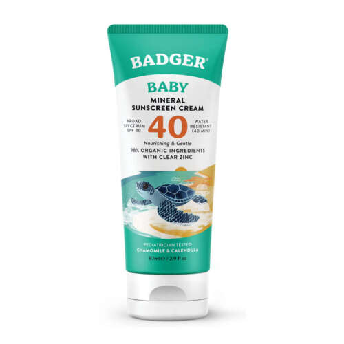 Badger Clear Bebek Güneş Kremi SPF 40 87 ml - 1